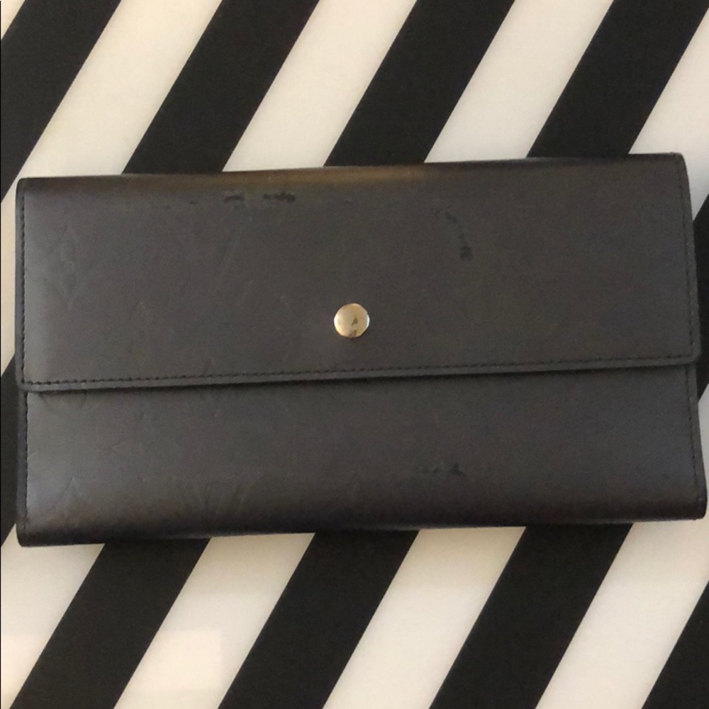 Authentic Louis Vuitton Leather Wallet